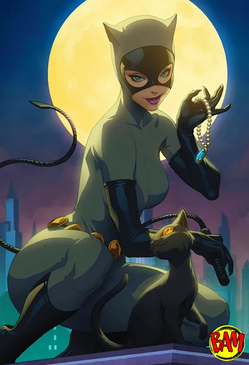 Sideshow: Art Print Catwoman (DC Batman the Animated Series)
