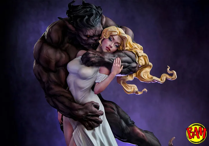 Sideshow: Originals Beauty and the Beast Statue (by Maria Panfilova)