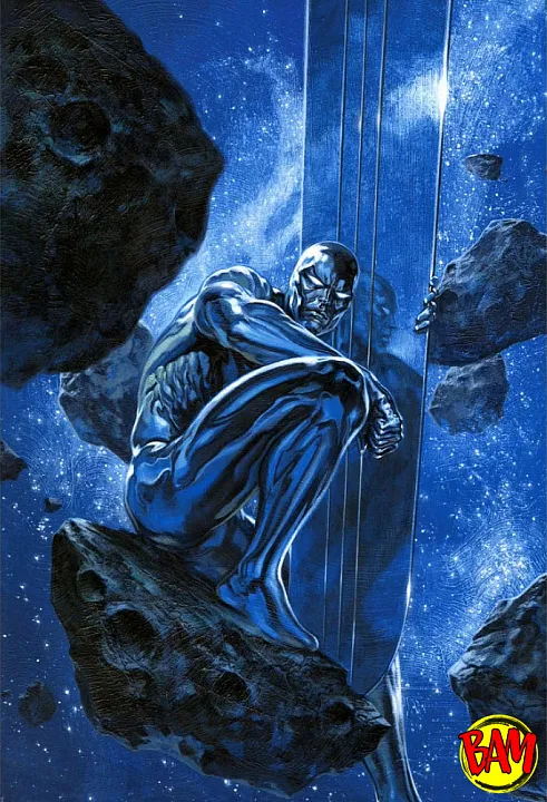 Sideshow: Art Print Silver Surfer – Ghost Light (Marvel)