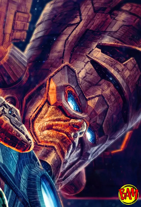 Sideshow: Art Print Galactus und der Silver Surfer (Marvel)