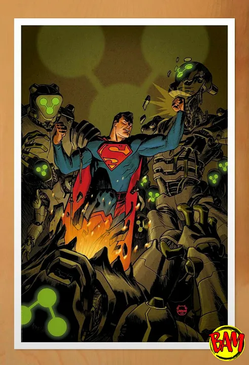 Sideshow: Art Print Superman – Space Age (DC Comics)