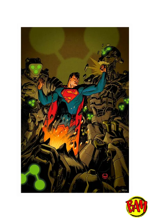 Sideshow: Art Print Superman – Space Age (DC Comics)