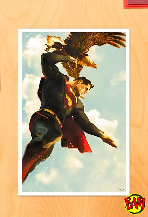 Sideshow: Art Print Superman (DC Comics)