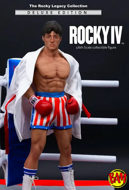 Sly Stallone: Rocky 1/6 Scale Actionfigur (Rocky IV) Deluxe Edition