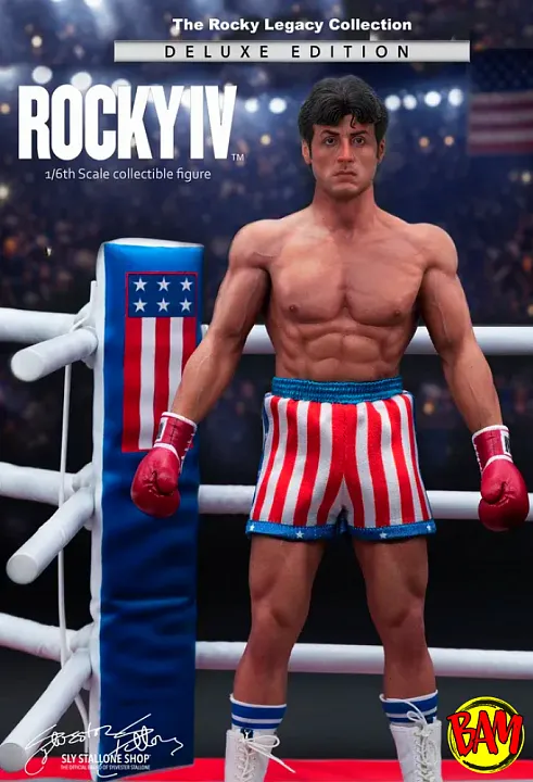 Sly Stallone: Rocky 1/6 Scale Actionfigur (Rocky IV) Deluxe Edition