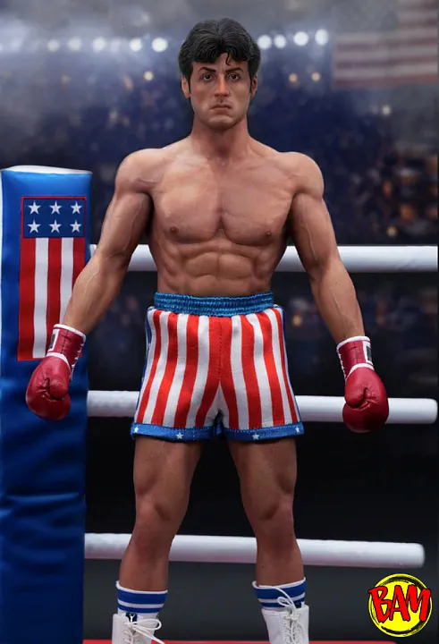 Sly Stallone: Rocky 1/6 Scale Actionfigur (Rocky IV) Deluxe Edition