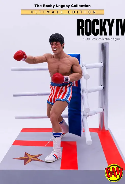 Sly Stallone: Rocky 1/6 Scale Actionfigur (Rocky IV) Ultimate Edition