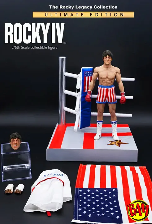 Sly Stallone: Rocky 1/6 Scale Actionfigur (Rocky IV) Ultimate Edition