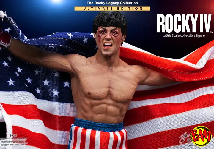 Sly Stallone: Rocky 1/6 Scale Actionfigur (Rocky IV) Ultimate Edition
