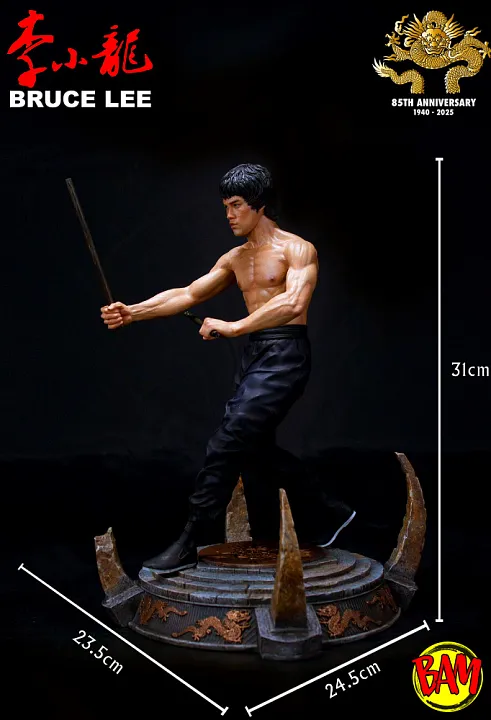 Star Ace: Bruce Lee Statue Kali Sticks Deluxe Version DX (Der Mann mit der Todeskralle)