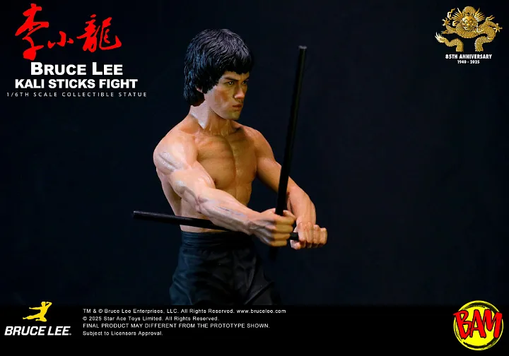 Star Ace: Bruce Lee Statue Kali Sticks Standard Version (Der Mann mit der Todeskralle)