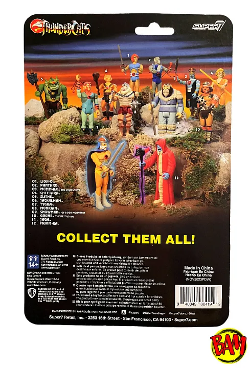 Super7: ReAction ThunderCats Mumm-Ra Actionfigur (Evil Mutant)