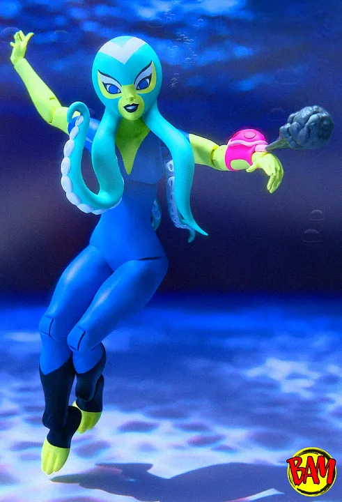 Super7: ULTIMATES! Octavia Action Figure (TigerSharks) Wave 1