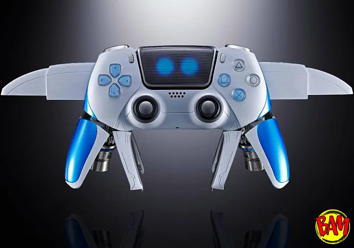 Tamashii Nations: Astro Bot und Dual Speeder Actionfigur (Chogokin)