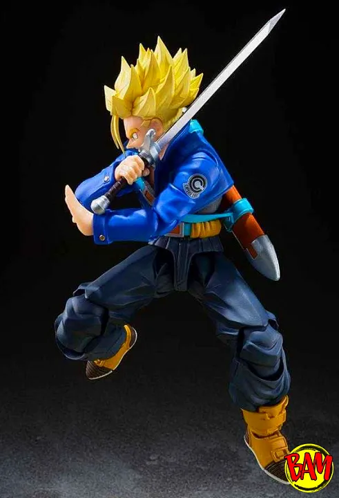 Tamashii Nations: S.H.Figuarts Super Saiyan Trunks Actionfigur (Dragon Ball Z)