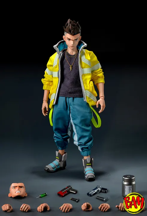 threezero: FigZero David Martinez 1/6 Scale Action Figure (Cyberpunk | Edgerunners)