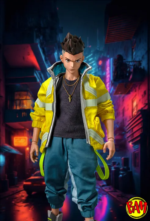 threezero: FigZero David Martinez 1/6 Scale Action Figure (Cyberpunk | Edgerunners)