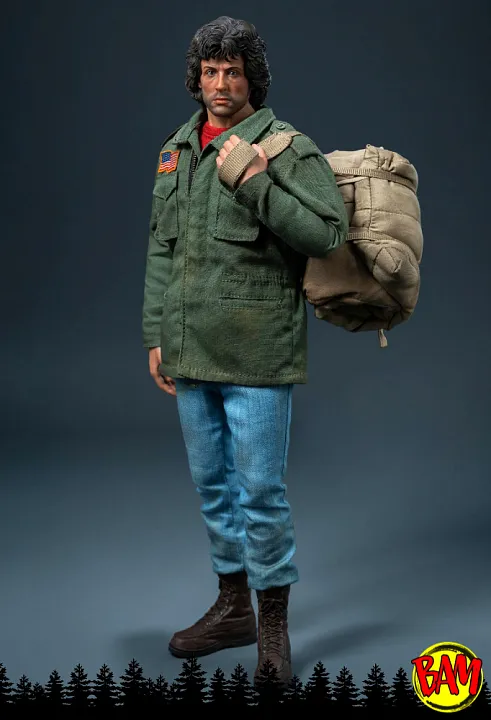 threezero: John Rambo 1/6 Scale Actionfigur (Field Jacket)