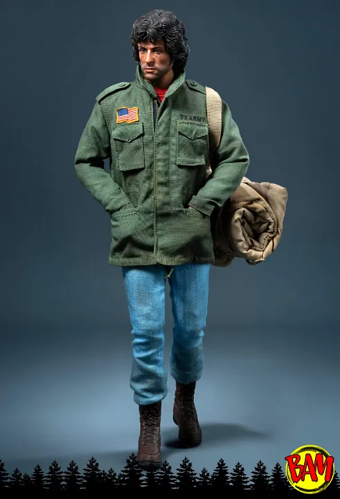 threezero: John Rambo 1/6 Scale Actionfigur (Field Jacket)