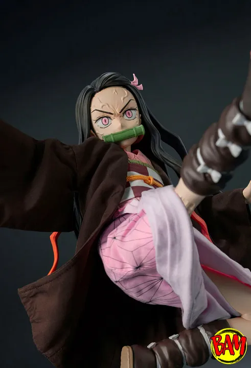 threezero: FigZero Nezuko Kamado 1/6 Scale Actionfigur (Demon Slayer | Kimetsu no Yaiba)