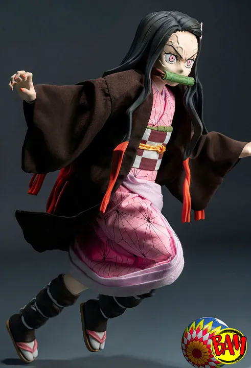threezero: FigZero Nezuko Kamado 1/6 Scale Actionfigur (Demon Slayer | Kimetsu no Yaiba)