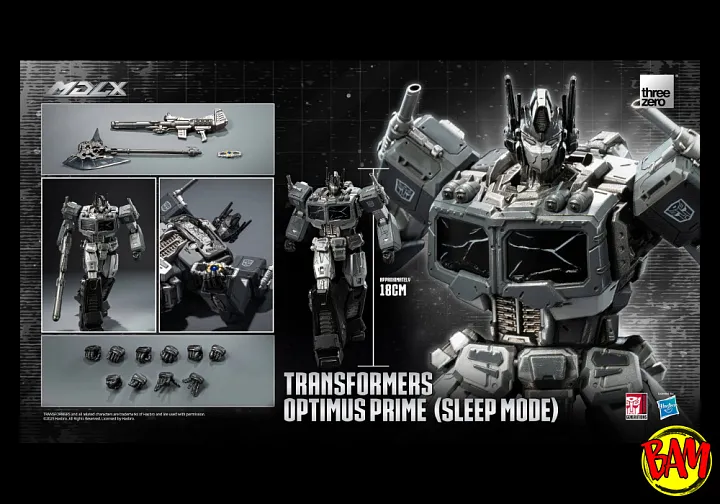 threezero: MDLX Optimus Prime (Sleep Mode | Transformers)