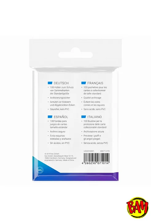Ultimate Guard: Classic Sleeves (Standardgröße)