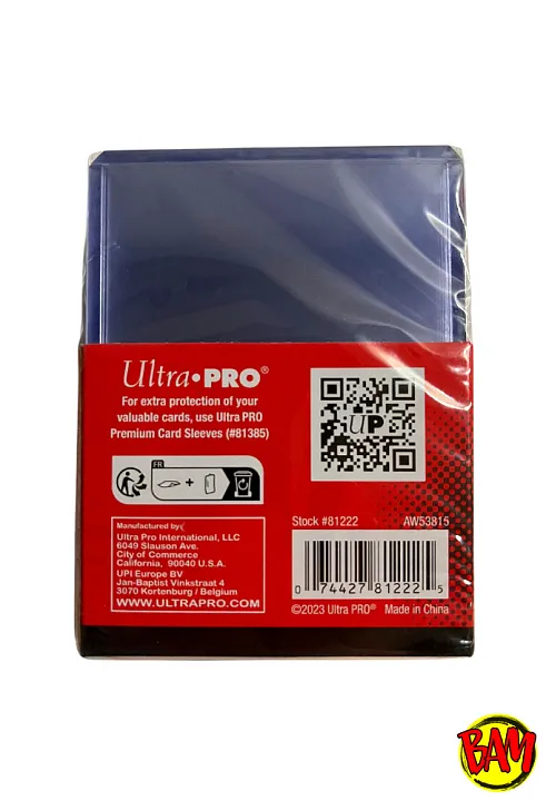 Ultra PRO: Regular Toploader (TCG Sammelkarten)