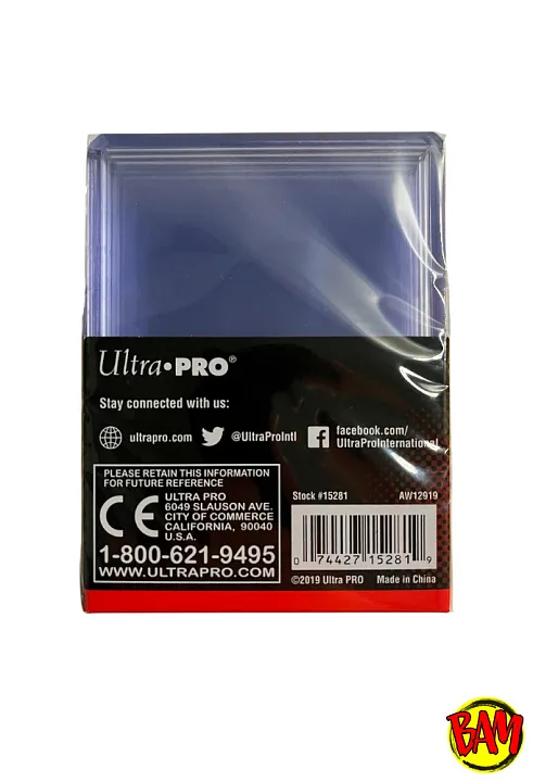Ultra PRO: Super Thick Toploader & Sleeves (TCG Sammelkarten)