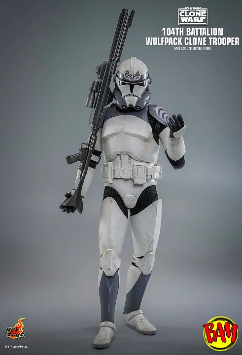 Hot Toys 104th Battalion Wolfpack Clone Trooper Wolfpack Clone Trooper Star Wars TMS142