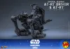 Hot Toys: MMS875 Imperial Remnant AT-RT Driver & AT-RT 1/6 Scale Actionfiguren Set (Star Wars | The Mandalorian & Grogu)