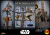 Hot Toys: MMS887 Battle Droid & STAP 1/6 Scale Action Figure Set (Star Wars)