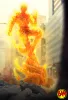 Iron Studios: Art Scale 1/10 Human Torch Statue (Fantastic Four)