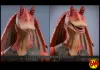 Hot Toys: MMS807 Jar Jar Binks 1/6 Scale Action Figure (Star Wars)