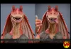 Hot Toys: MMS807 Jar Jar Binks 1/6 Scale Action Figure (Star Wars)