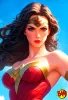 Sideshow: Art Print Wonder Woman (Justice League Trinity)