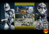Hot Toys: TMS143 | 104th Battailon Wolfpack Clone Trooper 1/6 Scale Actionfigur Deluxe Version (Star Wars)