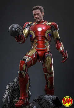 Hot Toys: MMS866D81 Iron Man Mark XLIII (2.0) 1/6 Scale Actionfigur (Avengers | Age of Ultron) Deluxe Version