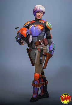 Hot Toys: TMS171 Sabine Wren 1/6 Scale Actionfigur (Star Wars | Rebels)