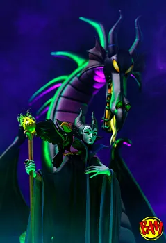 Iron Studios: Art Scale 1/10 Maleficent Statue (Disney's Villains)