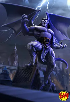 Iron Studios: Art Scale 1/10 Goliath Statue (Gargoyles)