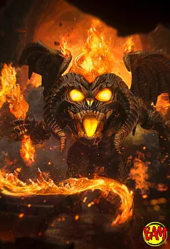 Iron Studios: Balrog MiniCo Figure (The Lord of the Rings)