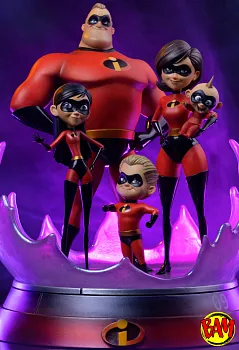 Iron Studios: Art Scale 1/10 Die Unglaublichen Diorama Statue (Disney)