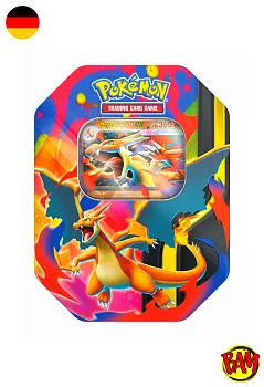 Pokémon TCG: Mega Glurak Y EX Tin (Deutsch)