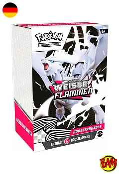 Pokémon TCG: Weisse Flammen Booster Bundle (Karmesin & Purpur KP10.5)