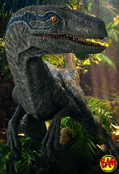 Prime 1 Studio: Museum Collection Blue Statue (Jurassic World | Fallen Kingdom)